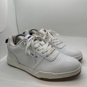 Champion Court Classic Script White Shoes Size 8.5
